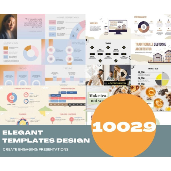 10,029 elegant PowerPoint templates mega bundle with stylish, modern, and fully editable slide designs for business, education, and creative use