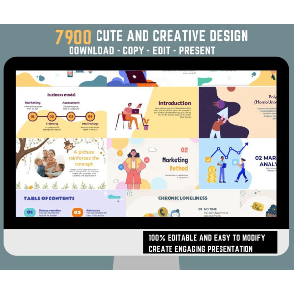 7,900+ Cute & Creative PowerPoint Templates