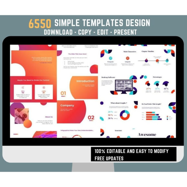 6,550+ Simple PowerPoint Templates — Clean, Minimal Slides (Google Slides & Keynote)