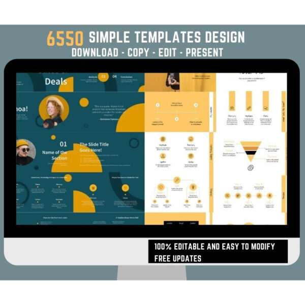 6,550+ Simple PowerPoint Templates — Clean, Minimal Slides (Google Slides & Keynote)