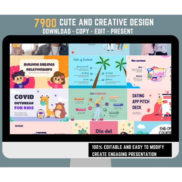 7,900+ Cute & Creative PowerPoint Templates