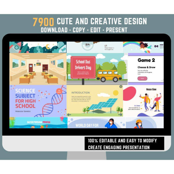 7,900+ Cute & Creative PowerPoint Templates