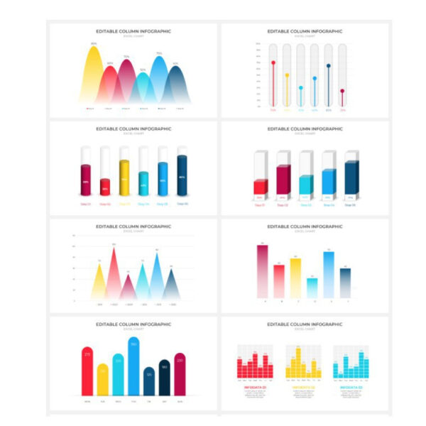 2800 Multipurpose Animated Infographics PowerPoint Templates - Image 4