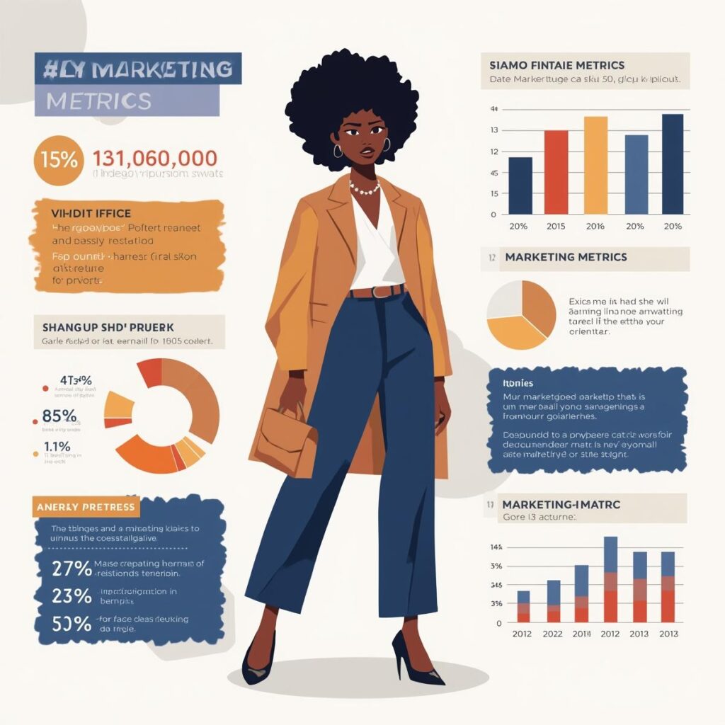 infographics for marketing professional Professional marketing infographic showing strategy, campaign planning, analytics, and customer engagement insights.